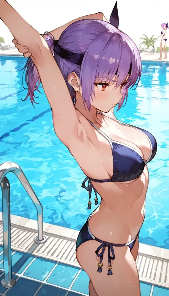 【二次】美少女ビキニ30選_その3【AI美少女】_24-585x1024