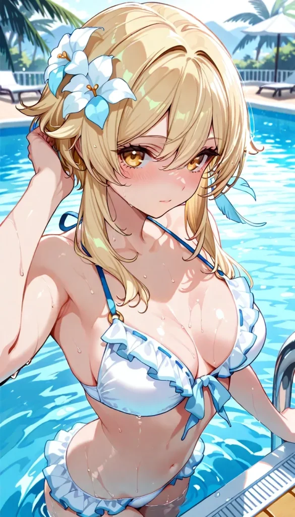 【二次】美少女ビキニ30選_その4【AI美少女】_16-585x1024