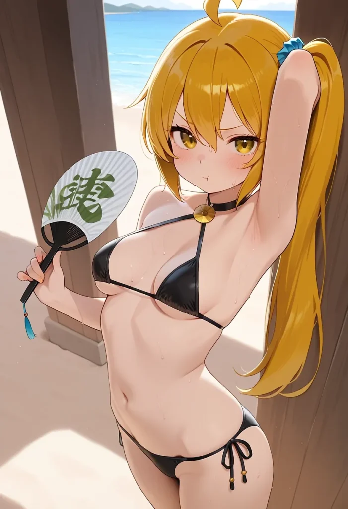 【二次】美少女ビキニ30選_その4【AI美少女】_21-701x1024