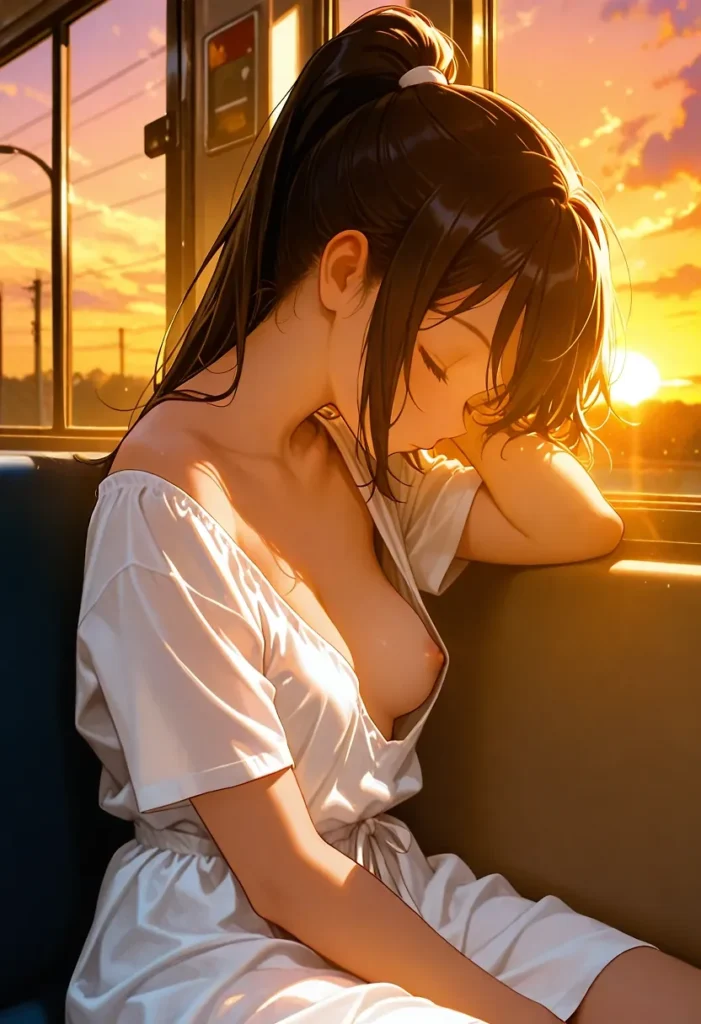 【二次】うっかり見えちゃった胸チラ30選_その2【AI美少女】_22-701x1024
