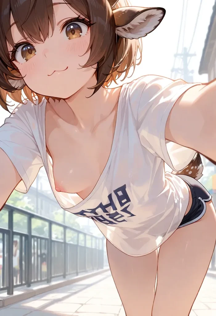 【二次】うっかり見えちゃった胸チラ30選【AI美少女】_05-701x1024