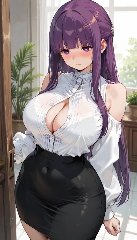 【二次】コスチュームと谷間30選_その3【AI美少女】_30-585x1024