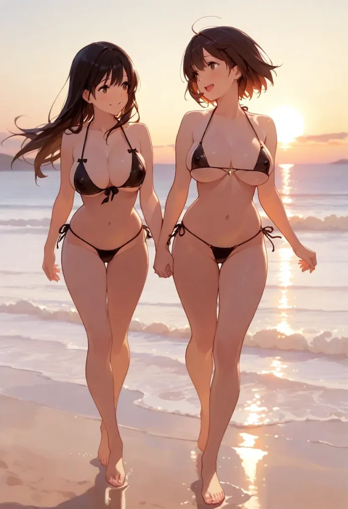 【二次】美少女ビキニ30選_その5【AI美少女】_25-701x1024