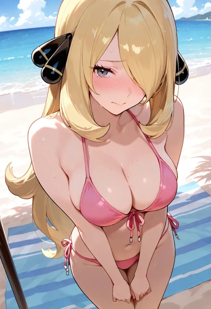【二次】美少女ビキニ30選_その6【AI美少女】_15-701x1024