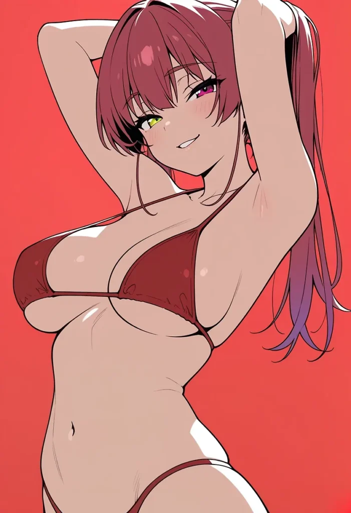 【二次】美少女ビキニ30選_その6【AI美少女】_18-701x1024
