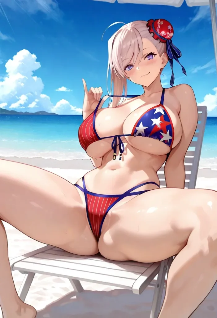 【二次】美少女ビキニ30選_その6【AI美少女】_24-701x1024