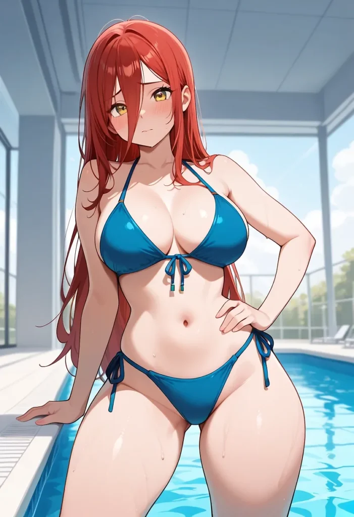 【二次】美少女ビキニ30選_その6【AI美少女】_25-701x1024