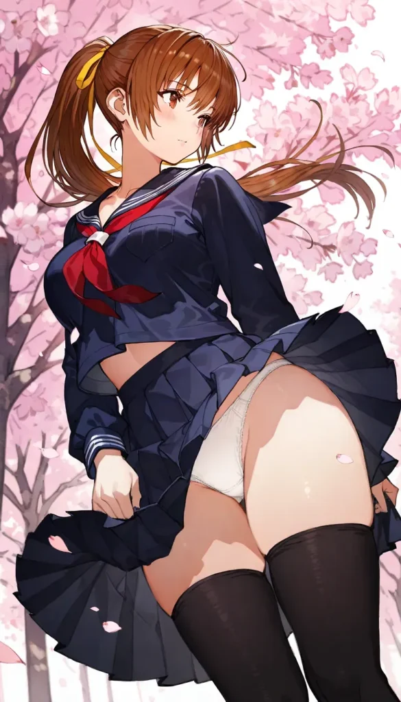 【二次】色んな衣装でパンチラ_30選_その5【AI美少女】_15-585x1024