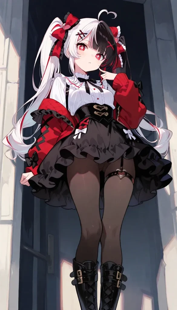【二次】色んな衣装でパンチラ_30選_その6【AI美少女】_30-585x1024
