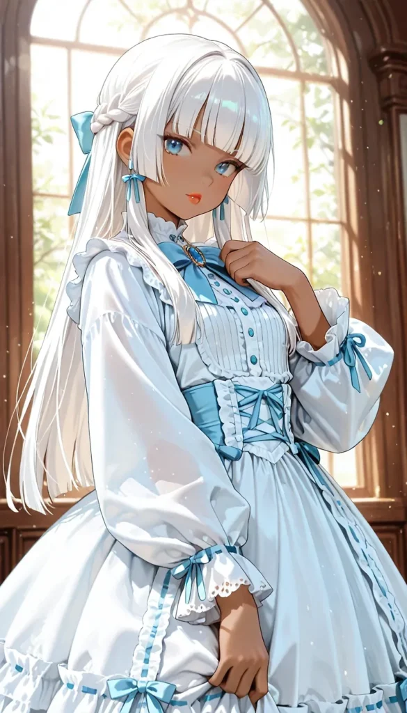 【二次】露出控えめ！色んな衣装の美少女50選【AI美少女】_06-585x1024