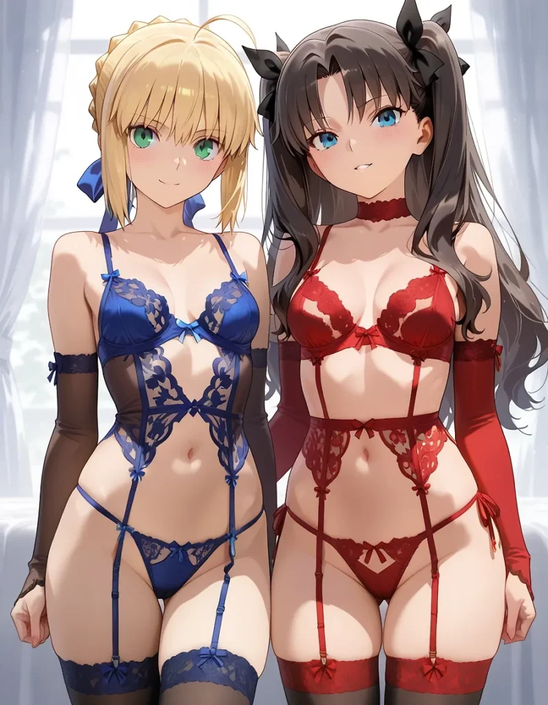 【二次】魅惑の下着姿30選_その3【AI美少女】_25-796x1024