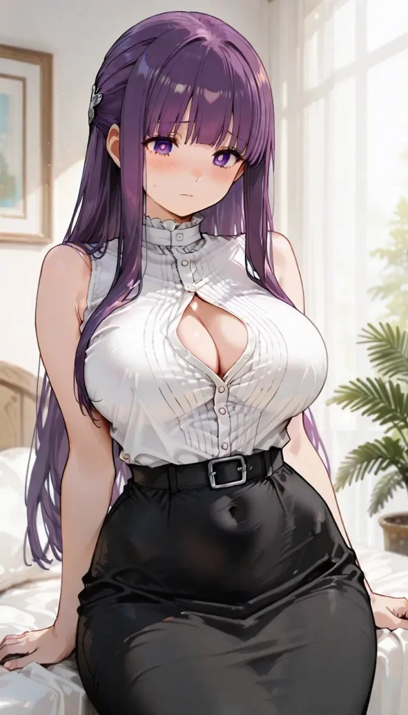 【二次元】健全！？セクシー衣装50選_その2【AI美少女】_43-585x1024