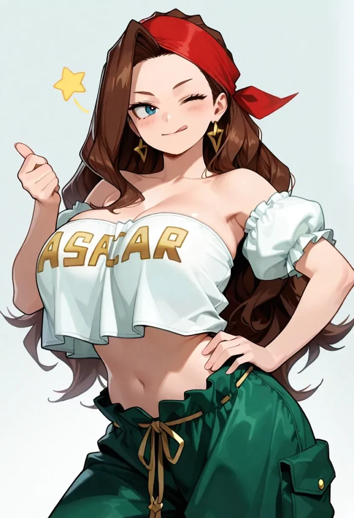 【二次】へそ出し＆パンツ見せセクシーコスチューム50選_その2【AI美少女】_15-701x1024
