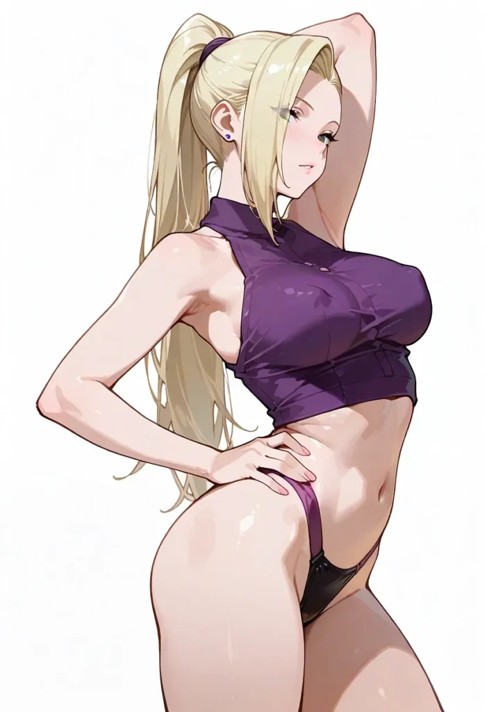 【二次】へそ出し＆パンツ見せセクシーコスチューム50選_その2【AI美少女】_26-701x1024
