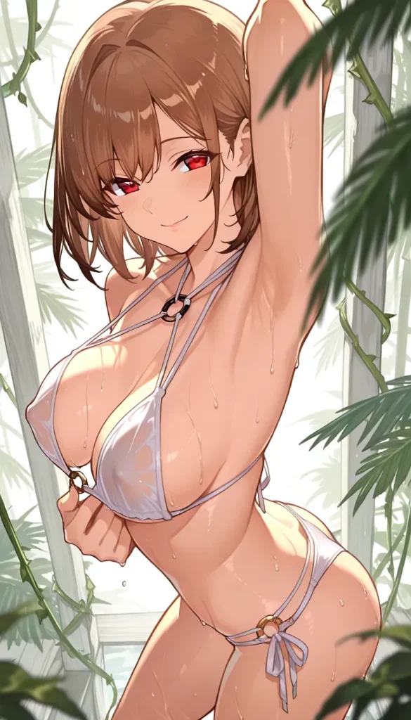 【二次】チラリと見える下乳・横乳30選_その3【AI美少女】_19-585x1024