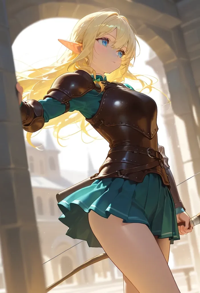 【二次】太ももが魅力的なお姉さん30選_その2【AI美少女】_23-701x1024