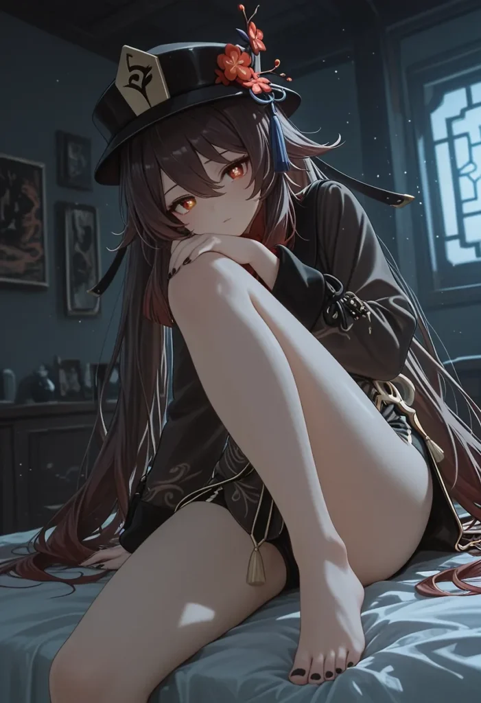 【二次】太ももが魅力的なお姉さん30選_その2【AI美少女】_29-701x1024