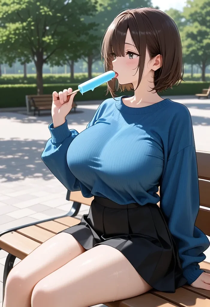 【二次】太ももが魅力的なお姉さん30選_その3【AI美少女】_01-701x1024
