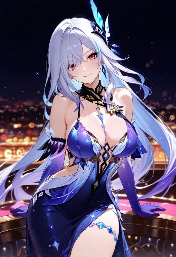 【二次】太ももが魅力的なお姉さん30選_その3【AI美少女】_03-701x1024