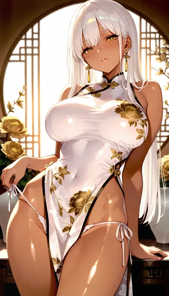 【二次】太ももが魅力的なお姉さん30選_その3【AI美少女】_24-585x1024
