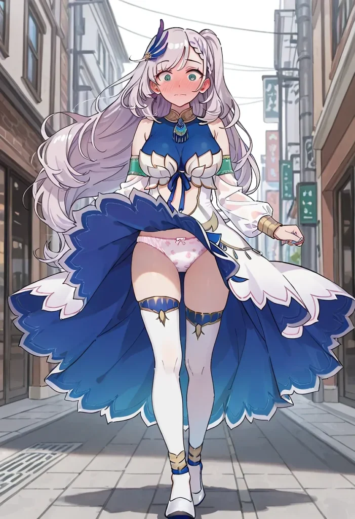 【二次】色んな衣装でパンチラ_30選_その8【AI美少女】_08-701x1024