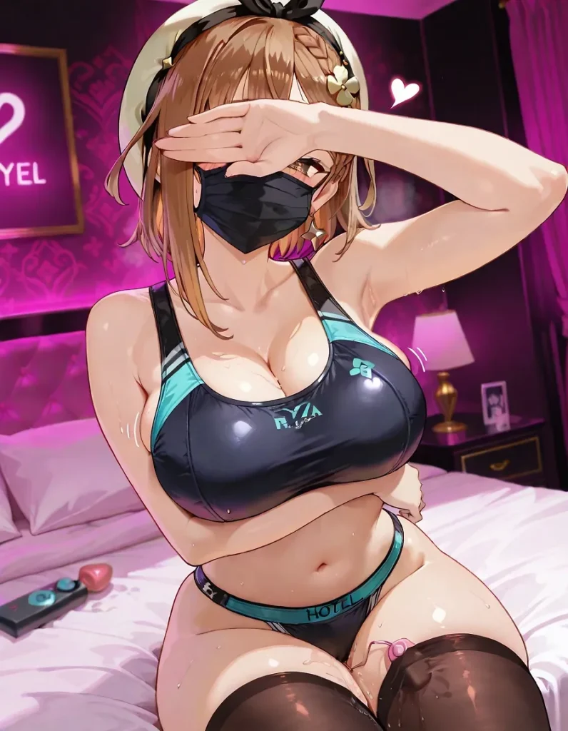 【二次】へそ出し＆パンツ見せセクシーコスチューム50選_その3【AI美少女】_10-796x1024