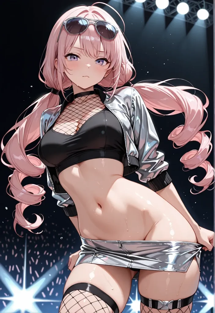 【二次】へそ出し＆パンツ見せセクシーコスチューム50選_その3【AI美少女】_28-703x1024