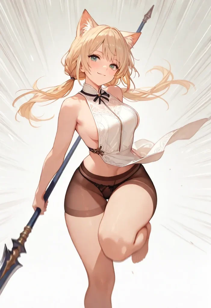 【二次】へそ出し＆パンツ見せセクシーコスチューム50選_その3【AI美少女】_31-701x1024