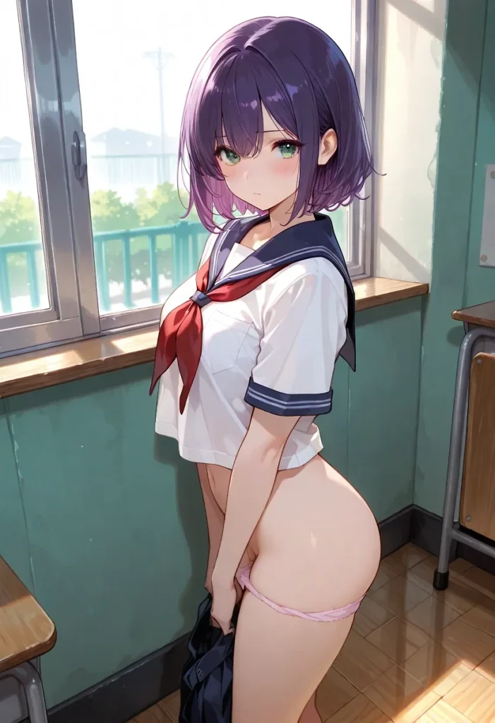 【二次】へそ出し＆パンツ見せセクシーコスチューム50選_その3【AI美少女】_44-701x1024