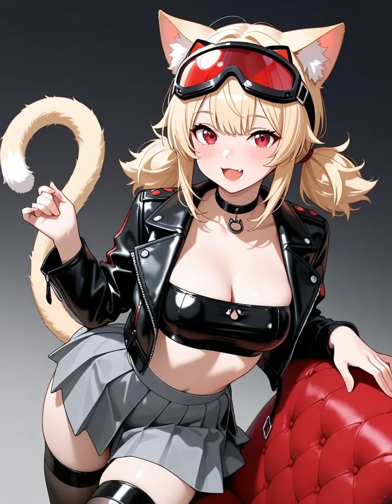 【二次】へそ出し＆パンツ見せセクシーコスチューム50選_その3【AI美少女】_50-796x1024