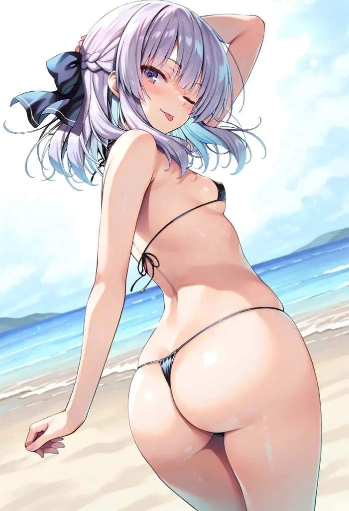 【二次】むっちり食い込み尻30選_その6【AI美少女】_20-701x1024