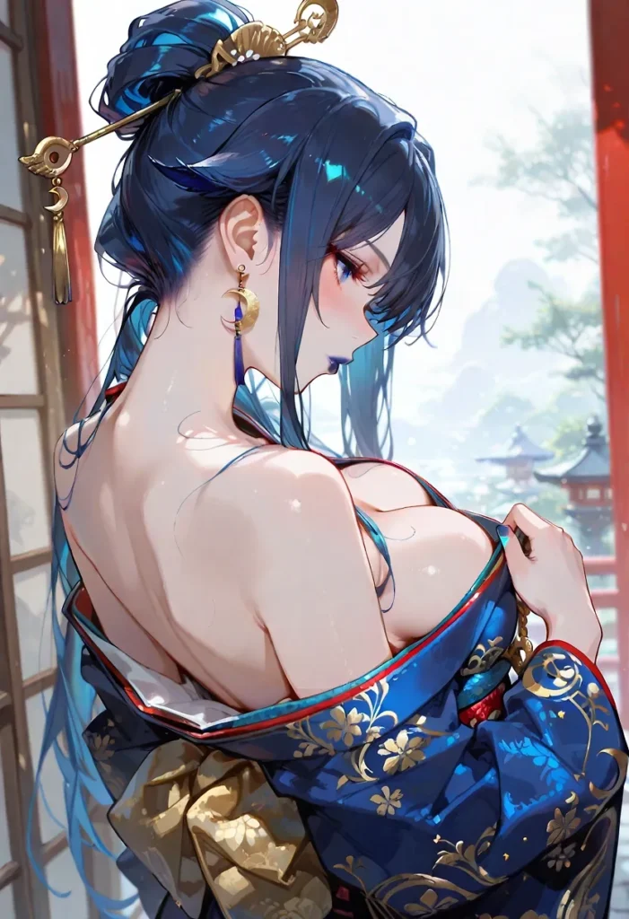 【二次】コスチュームと谷間30選_その4【AI美少女】_08-701x1024