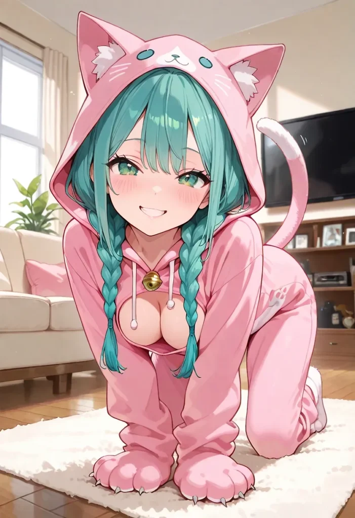 【二次】コスチュームと谷間30選_その4【AI美少女】_30-701x1024