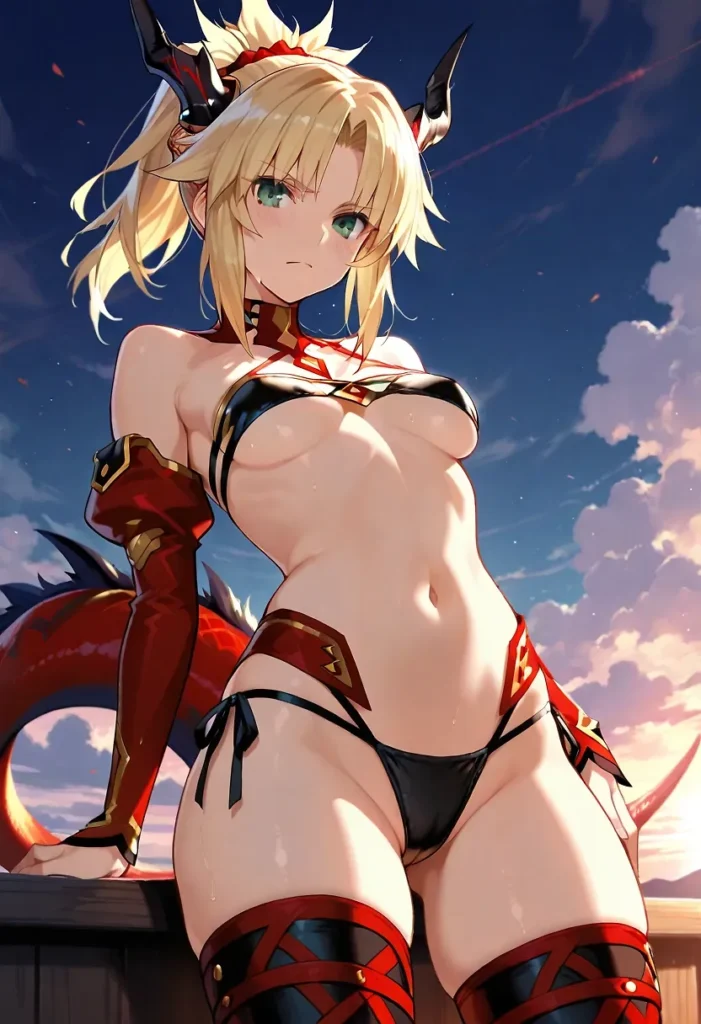 【二次】チラリと見える下乳・横乳30選_その2【AI美少女】_09-701x1024