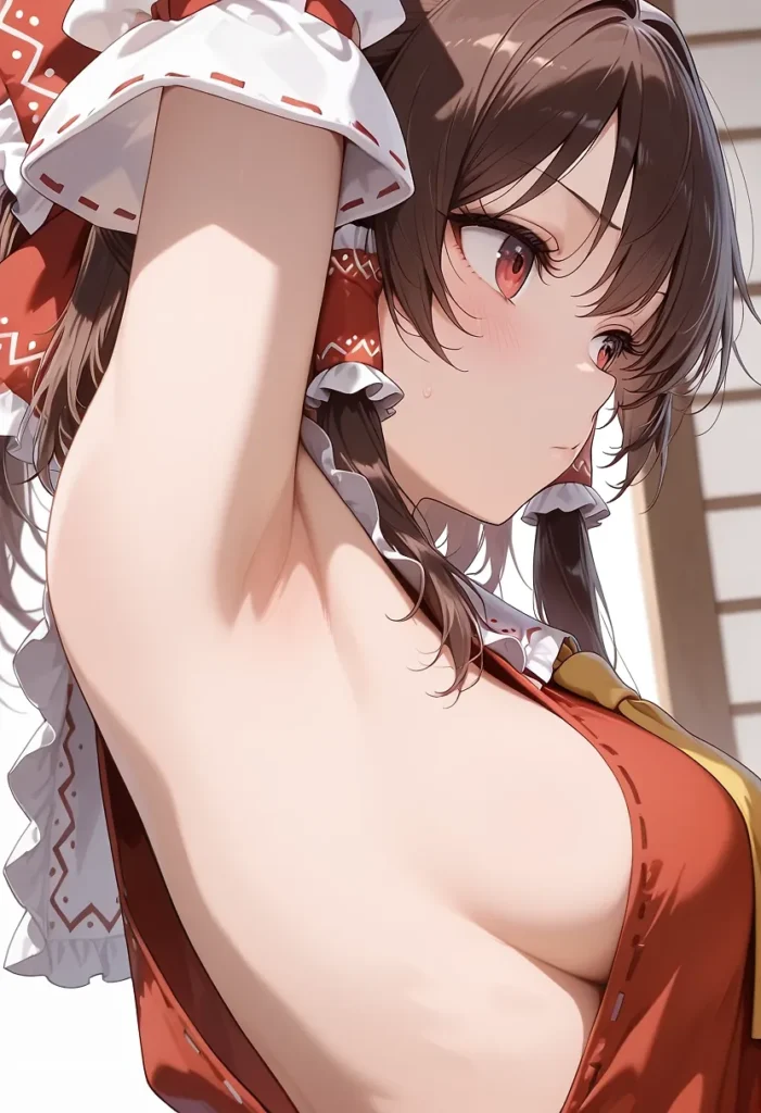 【二次】チラリと見える下乳・横乳30選_その2【AI美少女】_14-701x1024