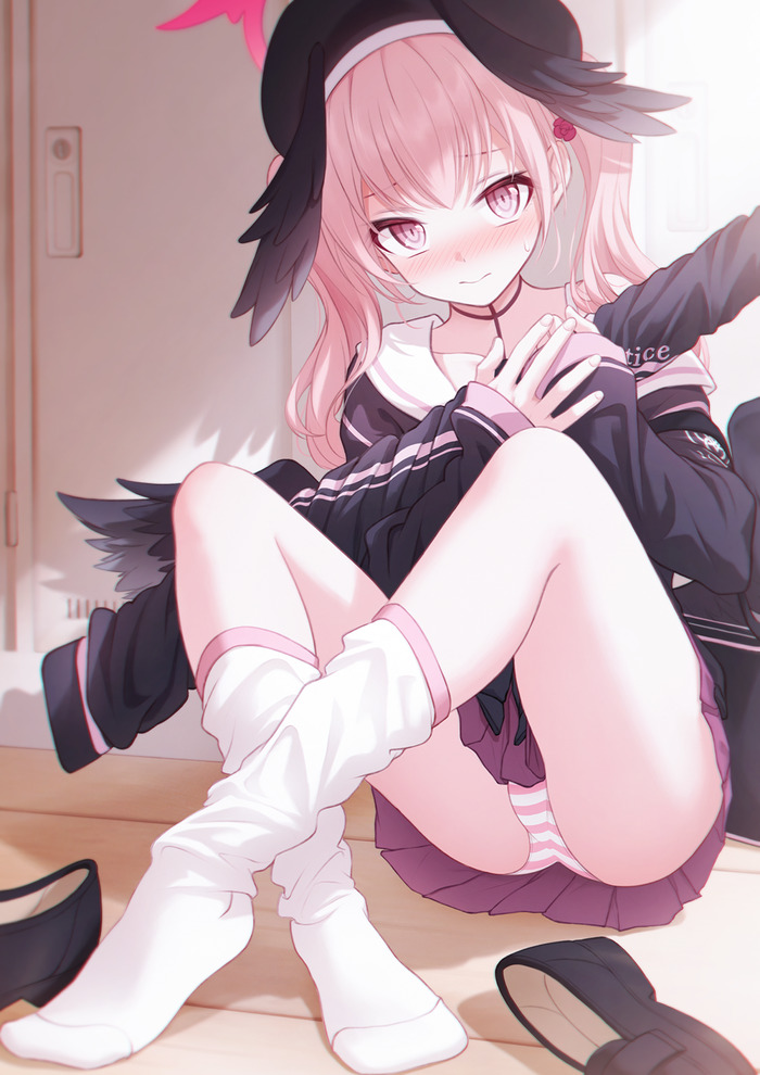【二次】ブルアカ×パンチラ_30選_その2_14