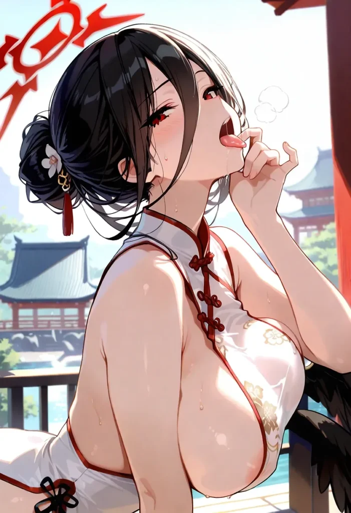 【二次】乳輪チラ見せの際どい瞬間30選_その3【AI美少女】_05-701x1024