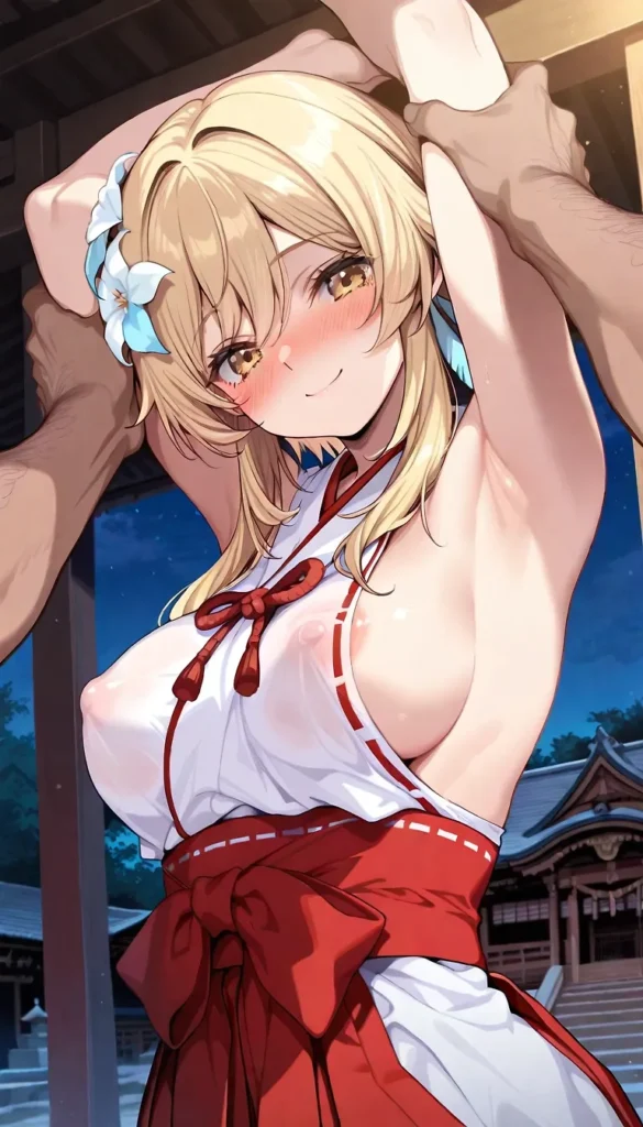 【二次】乳輪チラ見せの際どい瞬間30選_その3【AI美少女】_26-585x1024