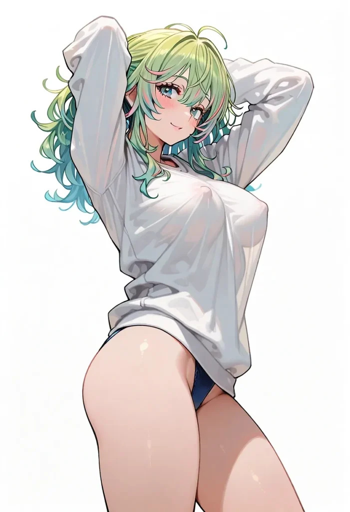 【二次】色んな衣装でパンチラ_30選_その9【AI美少女】_09-701x1024