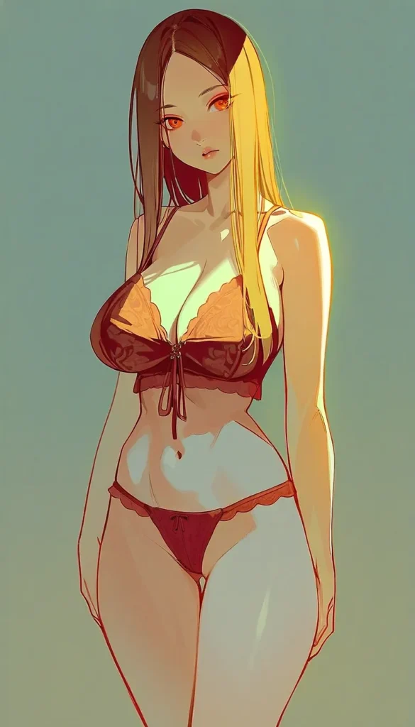 【二次】魅惑の下着姿30選_その5【AI美少女】_24-585x1024