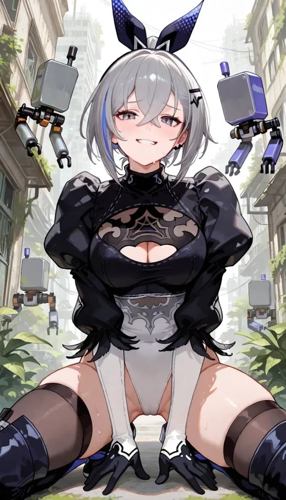 【二次】コスチュームと谷間30選_その5【AI美少女】_06-585x1024