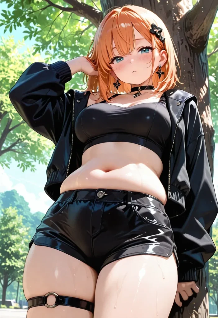 【二次】太ももが魅力的なお姉さん30選_その4【AI美少女】_01-701x1024