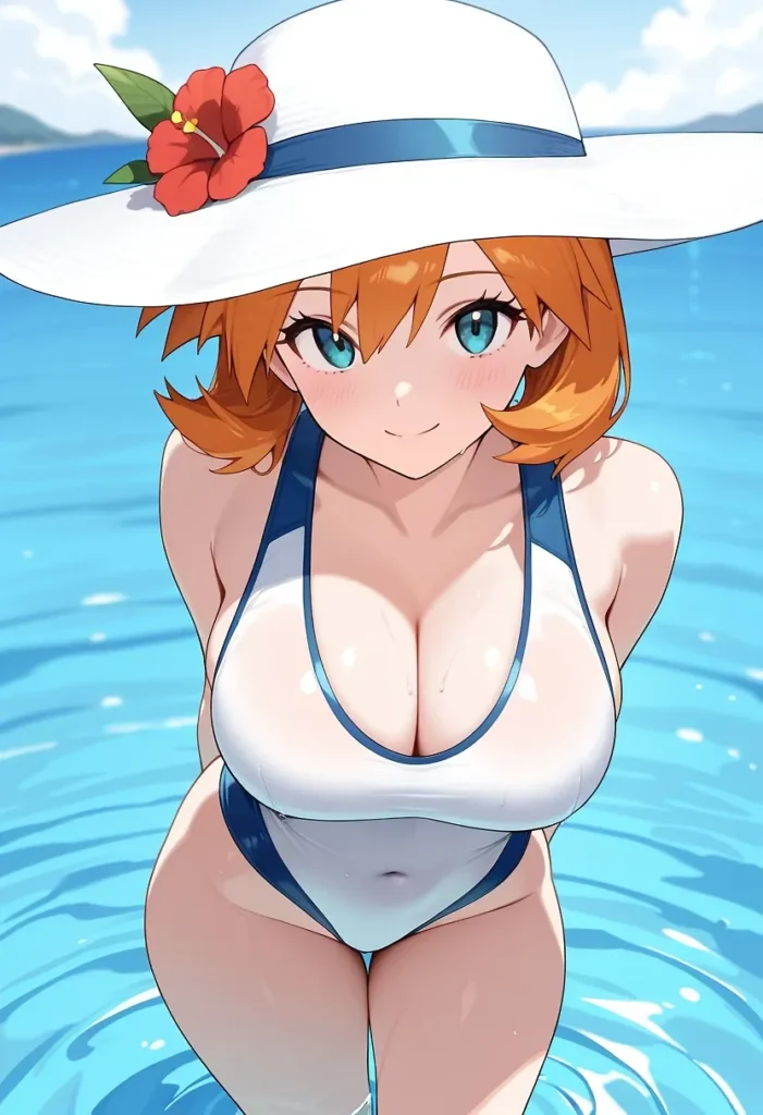 【二次】食い込みがセクシーな競泳水着・スクール水着30選【AI美少女】_18-701x1024