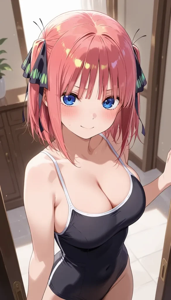 【二次】食い込みがセクシーな競泳水着・スクール水着30選【AI美少女】_21-585x1024